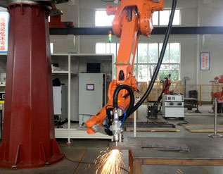 激光切割機器人系統 