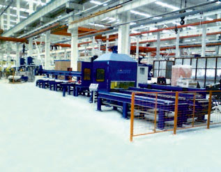 型材機器人切割生產線